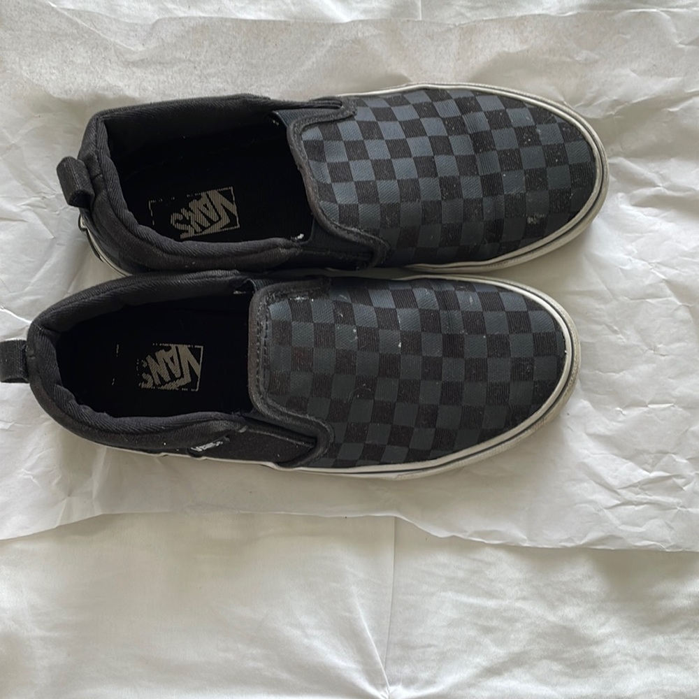 Checkerboard Slip-On Shoe